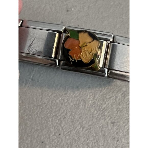 Casa d'Oro Stainless Steel Stretch Charm Bracelet Mother Whale Anchor Eagle - Picture 2 of 14